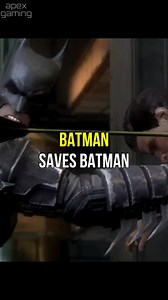 Batman saves Batman 😮 #batman | Apex Gaming