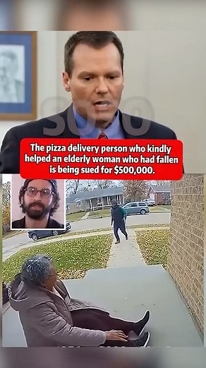 Pizza Delivery Hero 🍕❤️ Helps Elderly Woman After Fall… Now He’s Being Sued for $500,000??? 😳 | Os Zinocentes