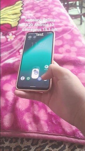 Samsung Galaxy A20 Android 12 Lineageos 19.1 Lag Test ‪@Alone.tr1‬ ‪@abydublajandyazilim‬