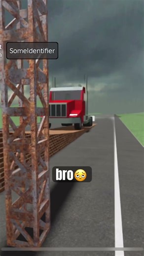 Roblox truck explosion💔 #gaming #roblox #truck #crashes #memes #carcrash #carcrashstudio #funny