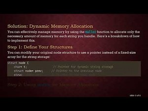 Allocating Memory for Strings in C: Using malloc Effectively