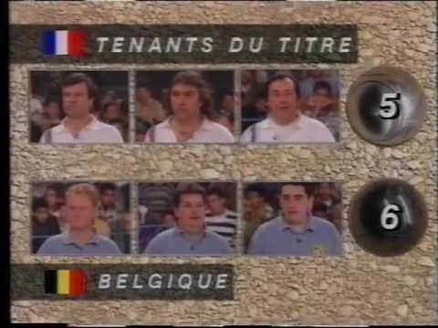 Petanque Trophée Canal 1995