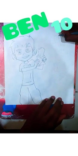 EASY BEN 10 DRAWING # DRAWING