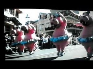 Disney dancing hippopotamus.parade.