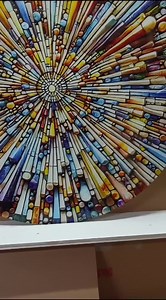 Gehärtetes Glas Wand Kunst-Bunt Optik Runde Wand Kunst Geschenk-Kreis Wand Kunst-Gehärtetes Glas Kunst-Glas Wand Dekor-Abstraktes Glas-Runde Wand Dekor - Etsy.de