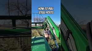 How to Pull Steel Posts