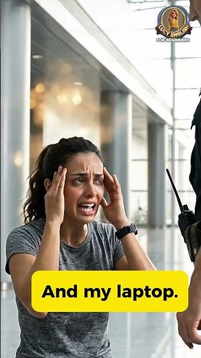 Wrong Terminal Panic! #learnenglish #travelenglish