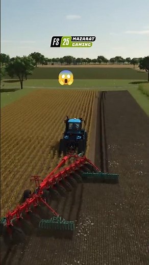 Giant Plow in Action 🚜🔥 | Plowing & Leveling Together in FS25