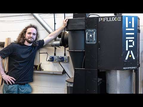 We got a NEW Laguna Cyclone Extractor