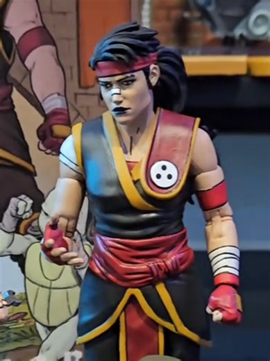 Teenage Mutant Ninja Turtles The Last Ronin The Lost Years Casey Marie with Baby Odyn & Uno #teenagemutantninjaturtles #tmnt #tmnt2012 #tmntedit #fyp