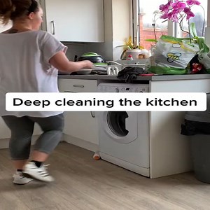 1.3K views · 21 reactions | Deep cleaning the kitchen- It always gets filthy so quick with dog hair- grime and mud from all of the zoomies- So I did the best | Balduino Of Clean | Facebook
