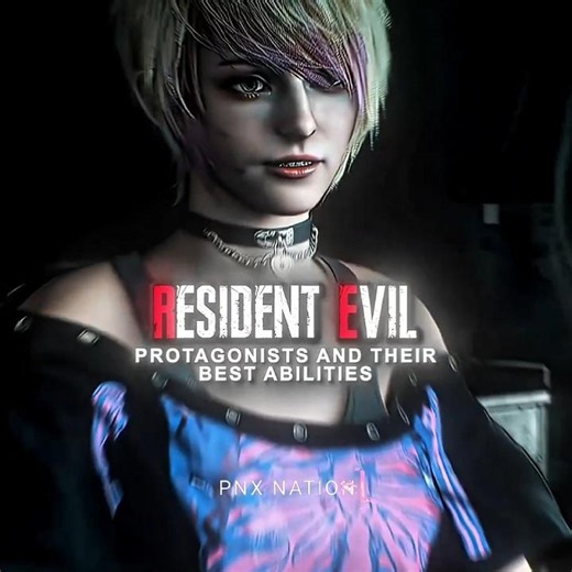 RESIDENT EVIL PROTAGONISTS AND THEIR BEST ABILITIES | 4K |