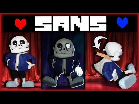how to make: sans the skeleton puppet (undertale)