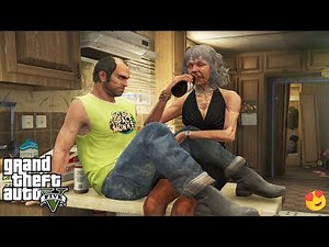 GTA 5 - TREVOR GETS A GIRLFRIEND (secret encounter)