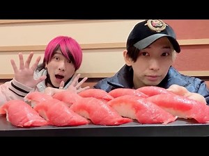 DJまると2人きりですしざんまいにやってきました