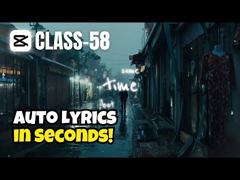 CapCut's Auto Lyrics Trick Adds Lyrics to Any Song Instantly! | CapCut Tutorial
