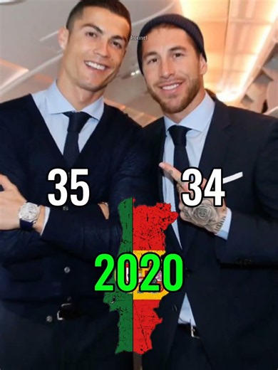 Ronaldo & Ramos Evolution 🔥 From 2012 to 2026 🐐 #football #evolution #edit