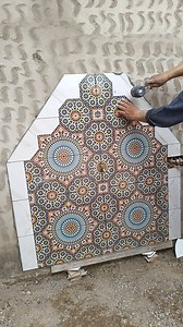891K views · 6.3K reactions | Mosaic Art: Amazing Fountain Design | Karim radouan | Facebook