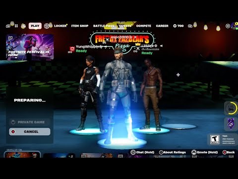 Fortnite fnaf map but its 4am so we say some weird shii