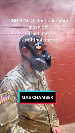 Gas Chambers be like #army #navy #airforce #marines #miltok #cbrn #74D #training #smoke #gas #fypシ
