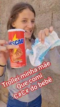 I pranked my mom by telling her I ate baby poop.