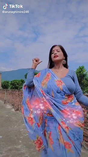 Hindi song #arunaghimire #lamahi_dang🇳🇵😊 #fyp
