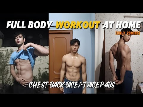 Full Body Workout at HOME - no DUMBELL required || 100% working
