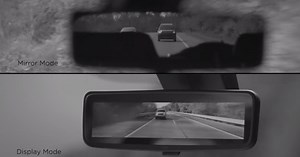 Tesla Model X likely to be equipped with hybrid display/mirror for rear-view