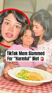 TikTok Mom Slammed For “Harmful” Diet #shorts #parenting #RabeyaTikTok