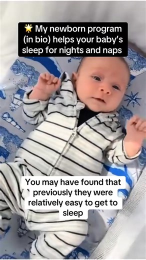 Has your newborn suddenly started fighting sleep, waking more often, or becoming fussier than usual around the 6–8 week mark? You’re not imagining it—this stage can bring a noticeable shift in your baby’s sleep patterns, and it can feel like things are getting harder just when you thought you were finding a rhythm. In this video, I’m sharing what might be going on during this tricky phase. . If you're in the thick of it and want support setting up strong, sustainable sleep habits from the start,