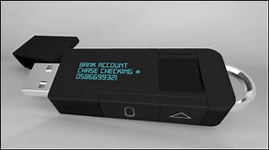 ID and password management with fingerprint authentication and voice control USB drive 'myIDkey'