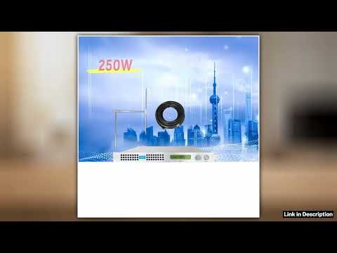 YXHT1 250W FM Transmitter Complete Set with Antenna 30m Cable Ideal for Church Radio Station School