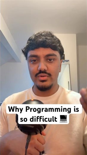 Why Programming Is So Hard (At First) #computerscience #coding #programming
