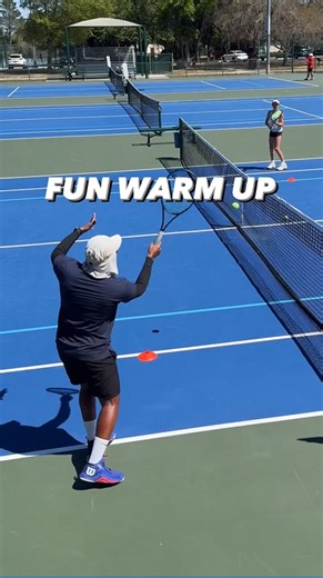 Fun warm-ups to improve your tennis game