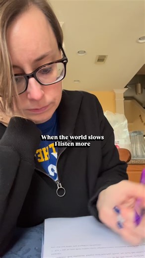 When the world slows, I listen more. Cold mornings, warm coffee, open Scripture. A reminder that stillness isn’t wasted time—it’s where clarity begins. ☕️📖❄️ #slowmorning #bibleandcoffee #quietfaith #midlifemom #slowdown | Suzanne Meledeo Pilates