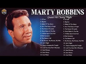 Marty Robbins Greatest Hits Full Album - Best Songs Of Marty Robbins 2022