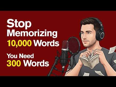 Stop Memorizing 10,000 Words — You Only Need 300