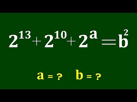 A Nice Algebra Problem | Math Olympiad | How to find a and b?