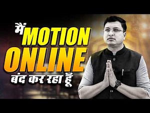 Live Classes se Selection nahi hoga?😰 | Motion Online Live #nvsir #jee #neet