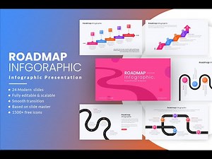 Modern Roadmap Slide Template – Plan, Present, and Impress!