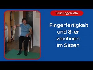 Aktiv im Sitzen: Ganzkörper-Übungen für Senioren mit Achten #seniorengymnastik #bewegungistleben