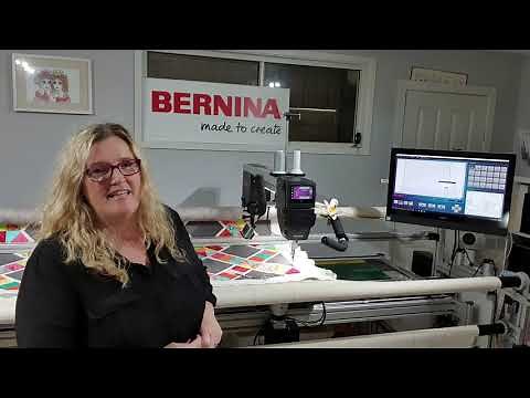 Bernina Q-Matic Edge to Edge Quilting and Binding