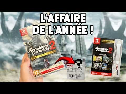 J'ai réussi à trouver un jeu NINTENDO SWITCH rare pour un PRIX JUSTE ! (Unboxing XENOBLADE 2 TORNA)
