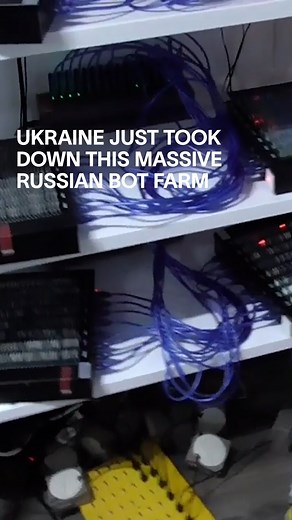 Ukraine’s cyber police shut down a Russian bot farm that was reportedly spreading disinformation and propaganda about the war in Ukraine on social media. Around 150,000 SIM cards were seized, according to police, as well as computer equipment and mobile phones. Ukrainian police say they have busted multiple bot farms behind more than one million fake social media accounts since the invasion of the country in February 2022. The Kremlin has also accused pro-Ukrainian hackers of creating fake alert
