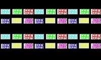 Mix of 6 videos from youtube : Best animation logos Colors