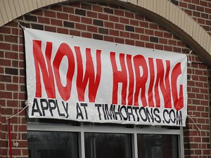 Tim Hortons/Cold Stone Now Hiring