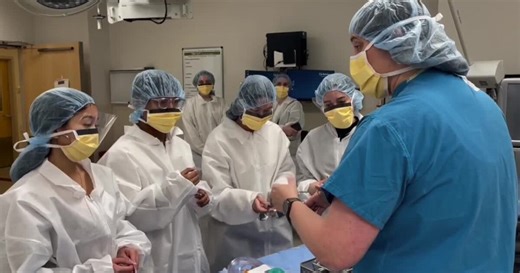 Sentara gives Virginia Beach students a glimpse into working in health care