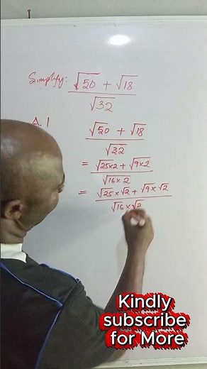 Surd Simplification | Solving SAT Math