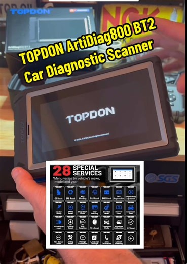 TOPDON ArtiDiag800 BT2 Car Diagnostic Scanner