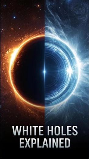 WHITEHOLES : The Other Side of Black Holes?🤯#space